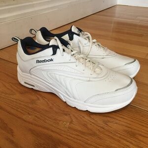 MENS REEBOK DMX FOAM WHITE WALKING ATHLETIC SHOES